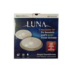 LUNA LEDLİ ACİL AYDINLATMA SENSÖRLÜ TAVAN ARMATÜRÜ