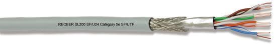 REÇBER 506020 FU23 AT6 FUTP 4X2X23AWG GRİ KABLO
