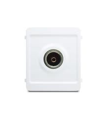 MAKEL ROSE KORDONSUZ GEÇİŞLİ METAL KASALI TV ANTEN GİRİŞİ