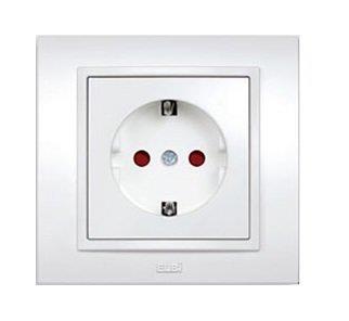 EL-Bİ ZENA KREM ÇOCUK KORUMALI TOPRAKLI PRİZ 609-010300-243