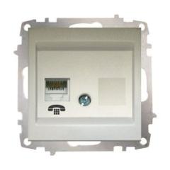 EL-Bİ ZENA TİTANYUM  BİLGİSAYAR PRİZİ CAT6 609-011400-247