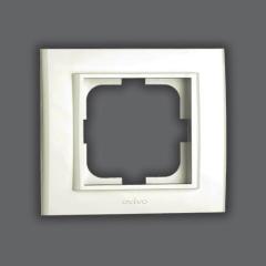 OVİVO GRANO BEYAZ TEKLİ ÇERÇEVE 400-010000-096