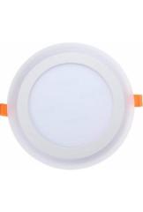 ATLANTİS AK-R2951 12W BEYAZ CAMLI LED PANEL