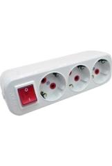 EL-Bİ DENİZ 3 LÜ ANAHTARLI TOPRAKLI GRUP PRİZ KLEMENSLİ 527-010200-302